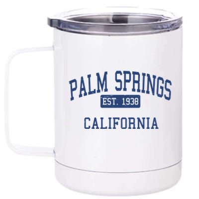 Palm Springs California EST 1938 12 oz Stainless Steel Tumbler Cup