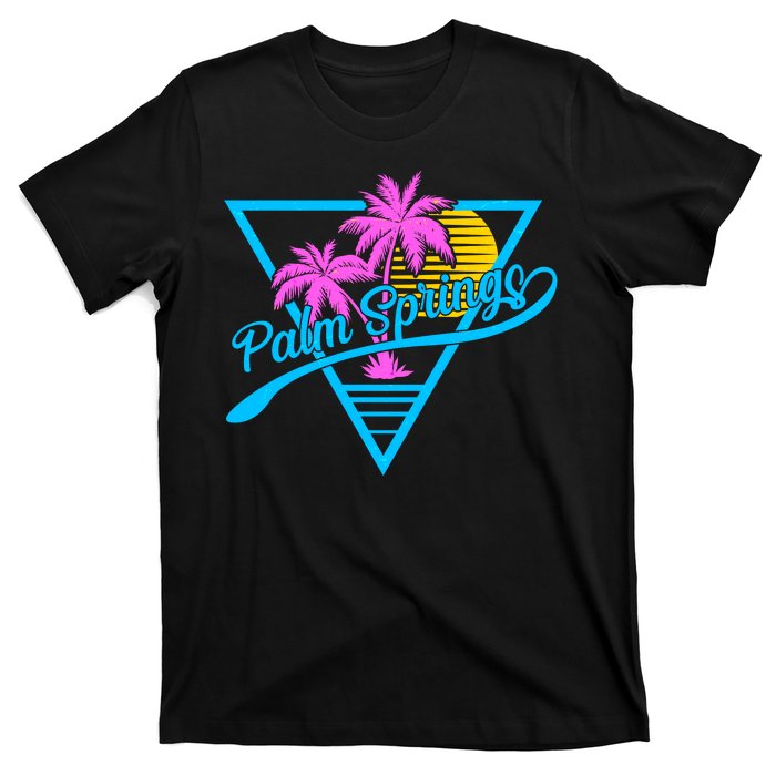 Palm Springs Retro 80's Neon T-Shirt