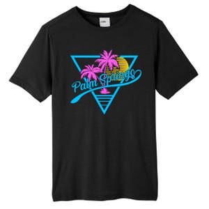 Palm Springs Retro 80's Neon Tall Fusion ChromaSoft Performance T-Shirt