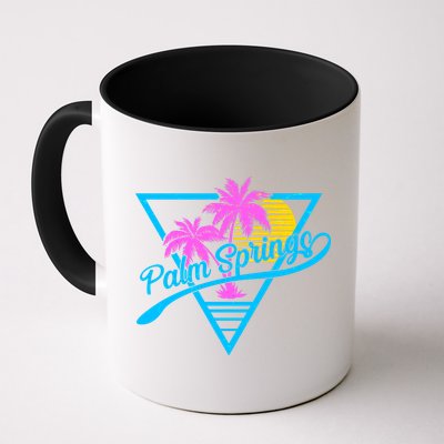 Palm Springs Retro 80's Neon Mug