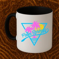 Palm Springs Retro 80's Neon Mug