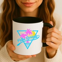 Palm Springs Retro 80's Neon Mug