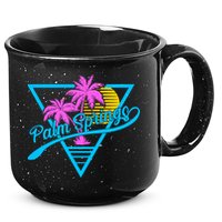 Palm Springs Retro 80's Neon 15oz Campfire Ceramic Mug