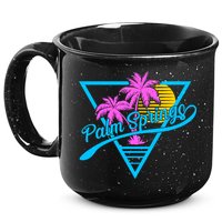 Palm Springs Retro 80's Neon 15oz Campfire Ceramic Mug