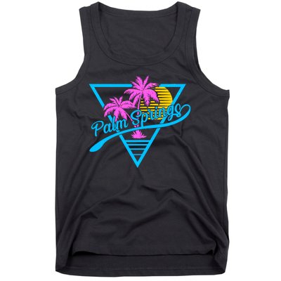 Palm Springs Retro 80's Neon Tank Top