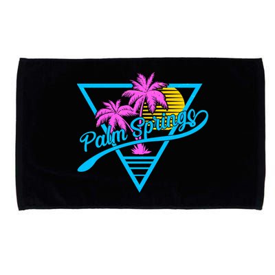 Palm Springs Retro 80's Neon Microfiber Hand Towel