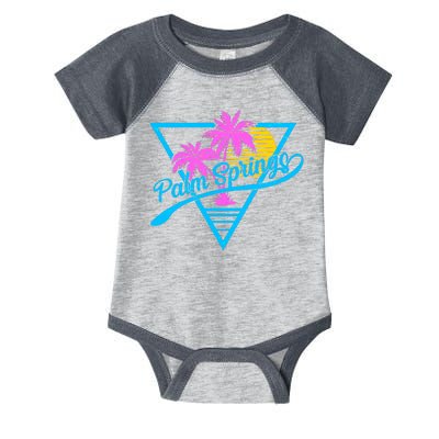 Palm Springs Retro 80's Neon Infant Baby Jersey Bodysuit