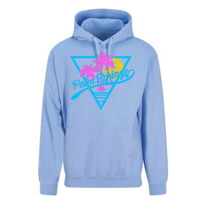 Palm Springs Retro 80's Neon Unisex Surf Hoodie