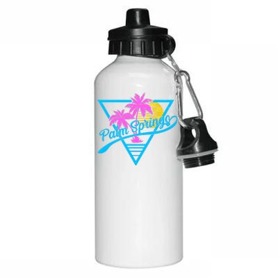 Palm Springs Retro 80's Neon Aluminum Water Bottle 