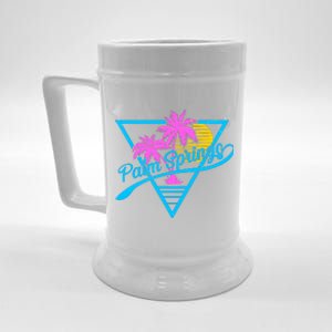 Palm Springs Retro 80's Neon Beer Stein