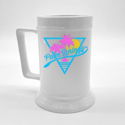 Palm Springs Retro 80's Neon Beer Stein