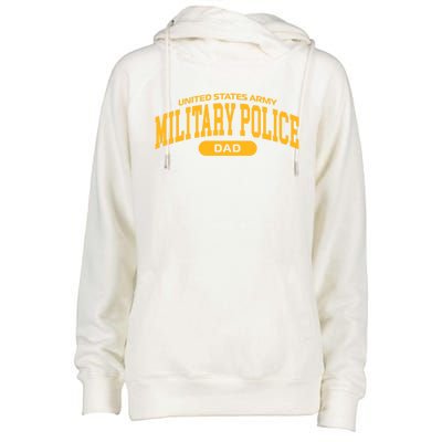 Proud Army Mp Dad Gift Womens Funnel Neck Pullover Hood