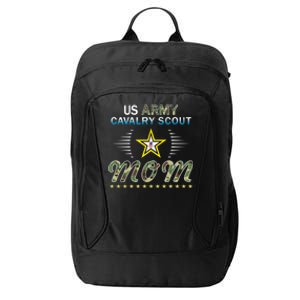 Proud Army Momcool Giftproud Army Cavalry Scout Mom Camouflage Army Gift City Backpack