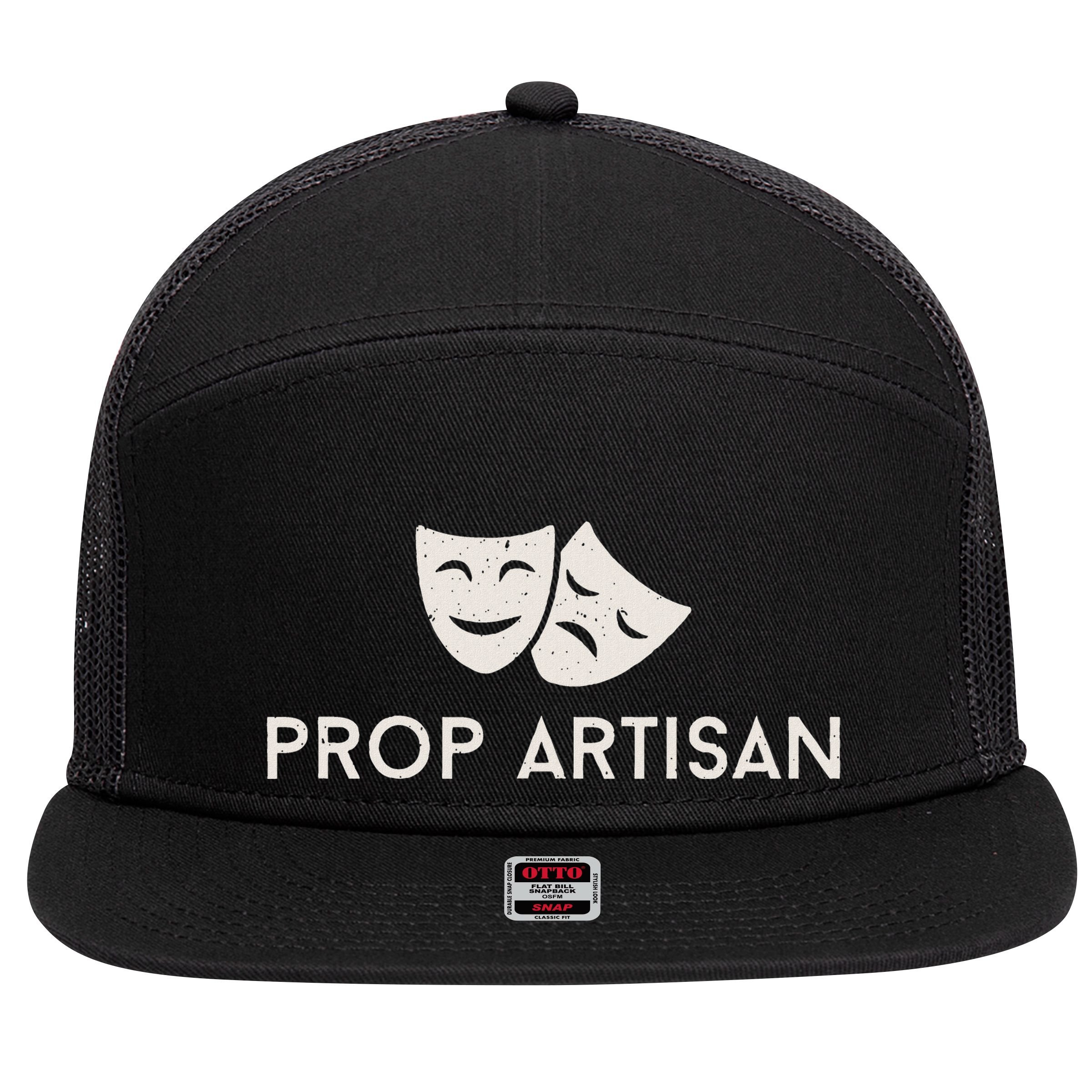 Prop Artisan Musical Broadway Theater 7 Panel Mesh Trucker Snapback Hat