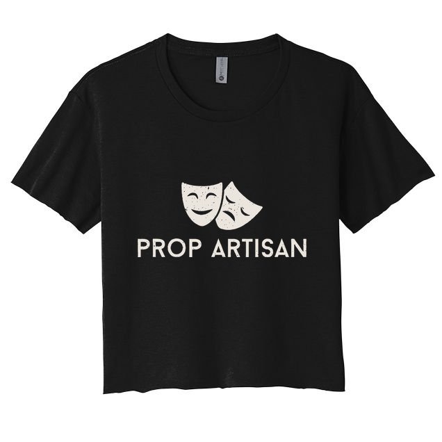 Prop Artisan Musical Broadway Theater Women's Crop Top Tee