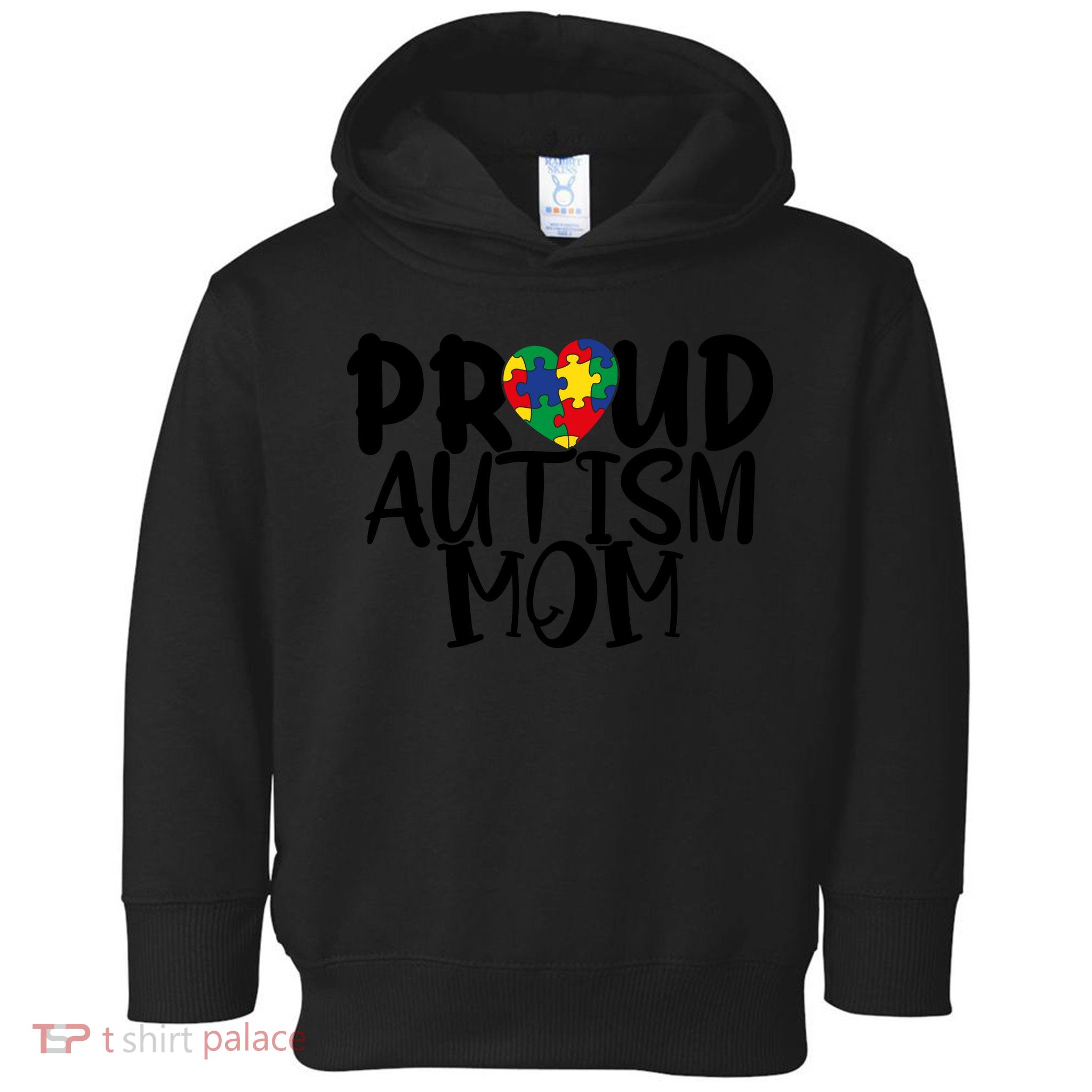 Proud Autism Mom Cute Autism Awareness Gift Toddler Hoodie