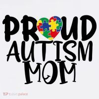 Proud Autism Mom Cute Autism Awareness Gift Tall T-Shirt