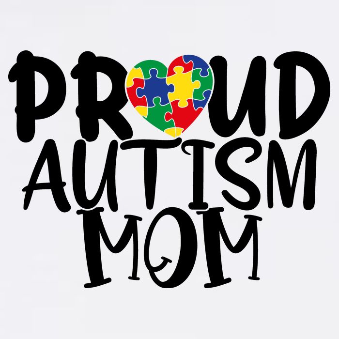 Proud Autism Mom Cute Autism Awareness Gift Button