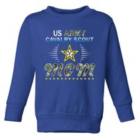 Proud Army Momcute Giftproud Army Cavalry Scout Mom Camouflage Army Gift Toddler Sweatshirt