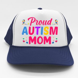 Proud Autism Mom Gift Trucker Hat