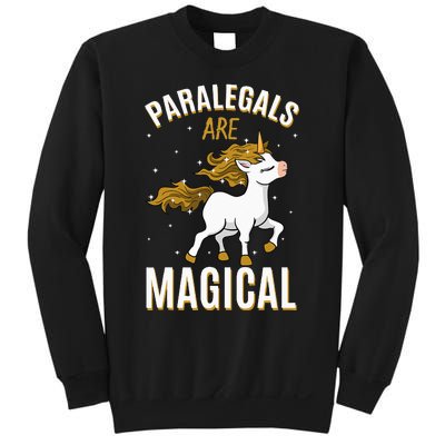 Paralegals Are Magical Unicorn Job Law Profession Sweatshirt