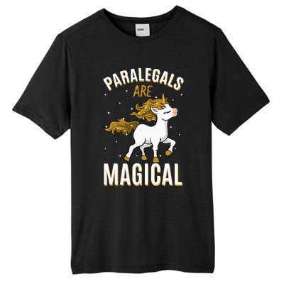 Paralegals Are Magical Unicorn Job Law Profession Tall Fusion ChromaSoft Performance T-Shirt