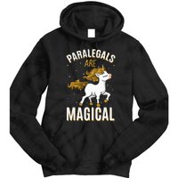 Paralegals Are Magical Unicorn Job Law Profession Tie Dye Hoodie