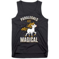 Paralegals Are Magical Unicorn Job Law Profession Tank Top