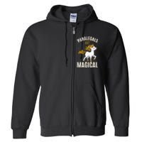 Paralegals Are Magical Unicorn Job Law Profession Full Zip Hoodie