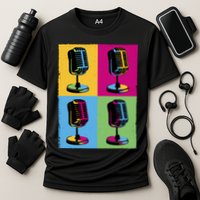Pop Art Microphone Music Performance Shirt