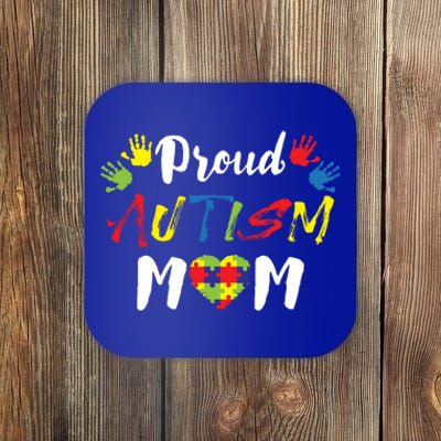 Proud Autism Mom Gift Coaster