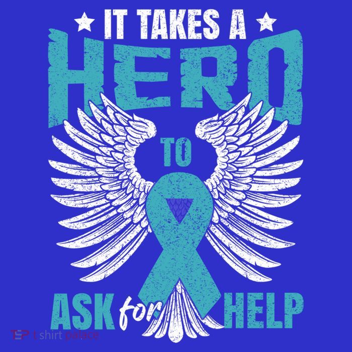 Ptsd Awareness Month Teal Ribbon Ptsd Gift Kids T-Shirt