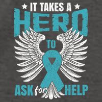Ptsd Awareness Month Teal Ribbon Ptsd Gift Vector Backpack