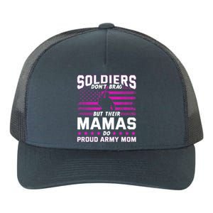 Proud Army Mom Mothers Day Yupoong Adult 5-Panel Trucker Hat