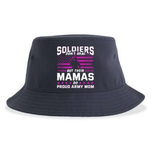 Proud Army Mom Mothers Day Sustainable Bucket Hat