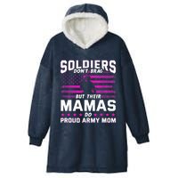 Proud Army Mom Mothers Day Hooded Wearable Blanket