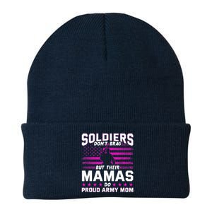 Proud Army Mom Mothers Day Knit Cap Winter Beanie