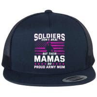 Proud Army Mom Mothers Day Flat Bill Trucker Hat