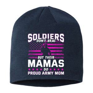 Proud Army Mom Mothers Day Sustainable Beanie