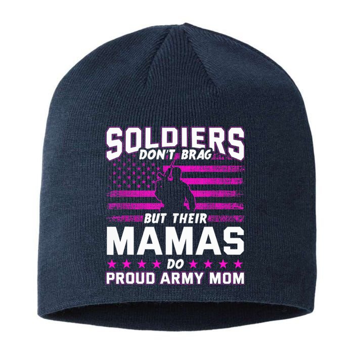 Proud Army Mom Mothers Day Sustainable Beanie