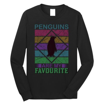 Penguins Are My Favorite Long Sleeve Shirt