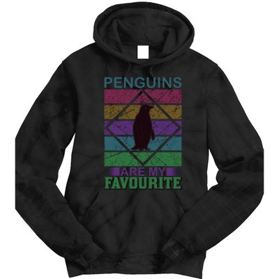 Penguins Are My Favorite Tie Dye Hoodie