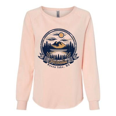 Paradise Associates Mason Lake Womens California Wash Sweatshirt