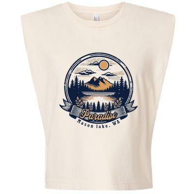 Paradise Associates Mason Lake Garment-Dyed Women's Muscle Tee