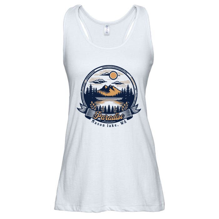 Paradise Associates Mason Lake Ladies Essential Flowy Tank