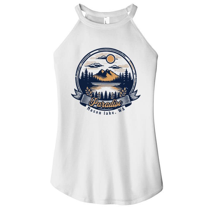 Paradise Associates Mason Lake Women's Perfect Tri Rocker Tank