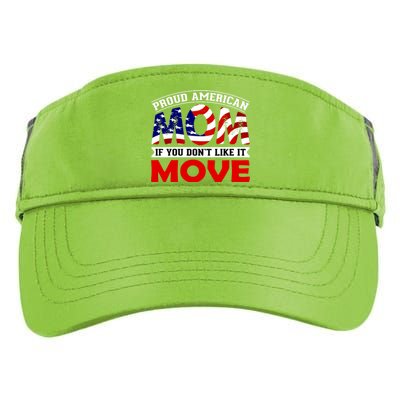 Proud American Mom Adult Drive Performance Visor