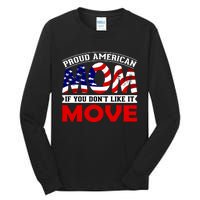 Proud American Mom Tall Long Sleeve T-Shirt