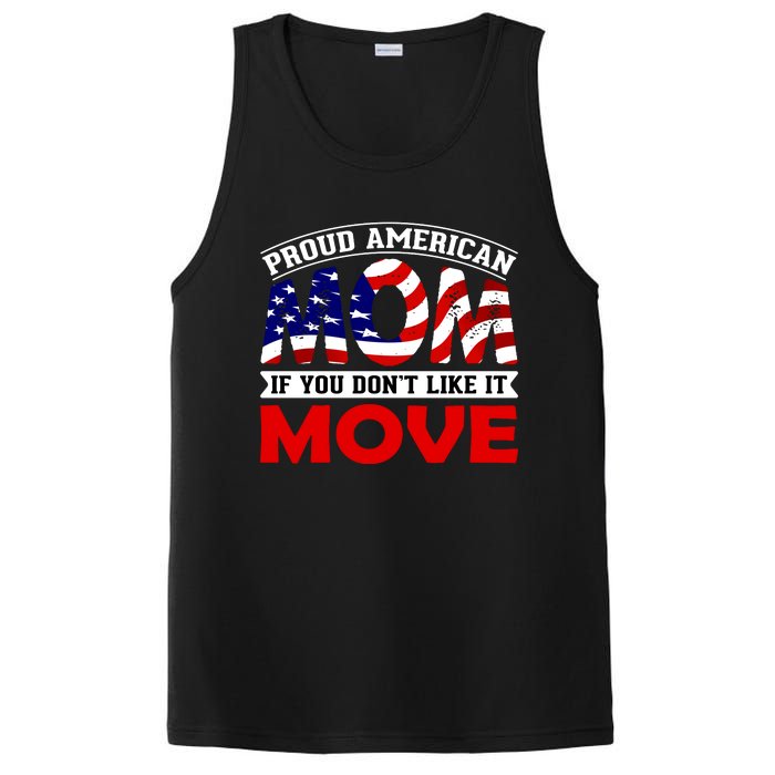 Proud American Mom PosiCharge Competitor Tank