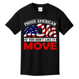 Proud American Mom Kids T-Shirt